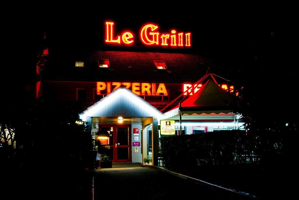 Logis Hotel Lons-Le-Saunier - Restaurant Le Grill Exterior foto