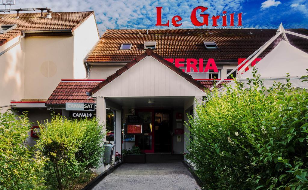 Logis Hotel Lons-Le-Saunier - Restaurant Le Grill Exterior foto